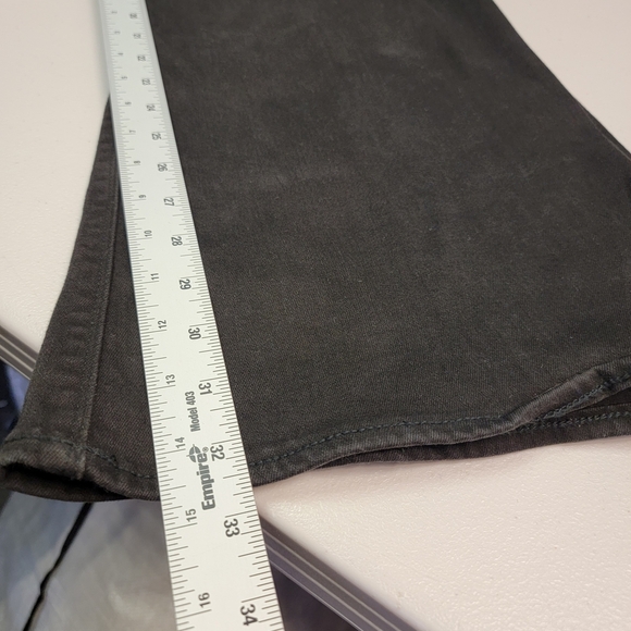 American Eagle Next Level Stretch Wide Leg Black Jean Size 24 Long - Picture 3 of 7